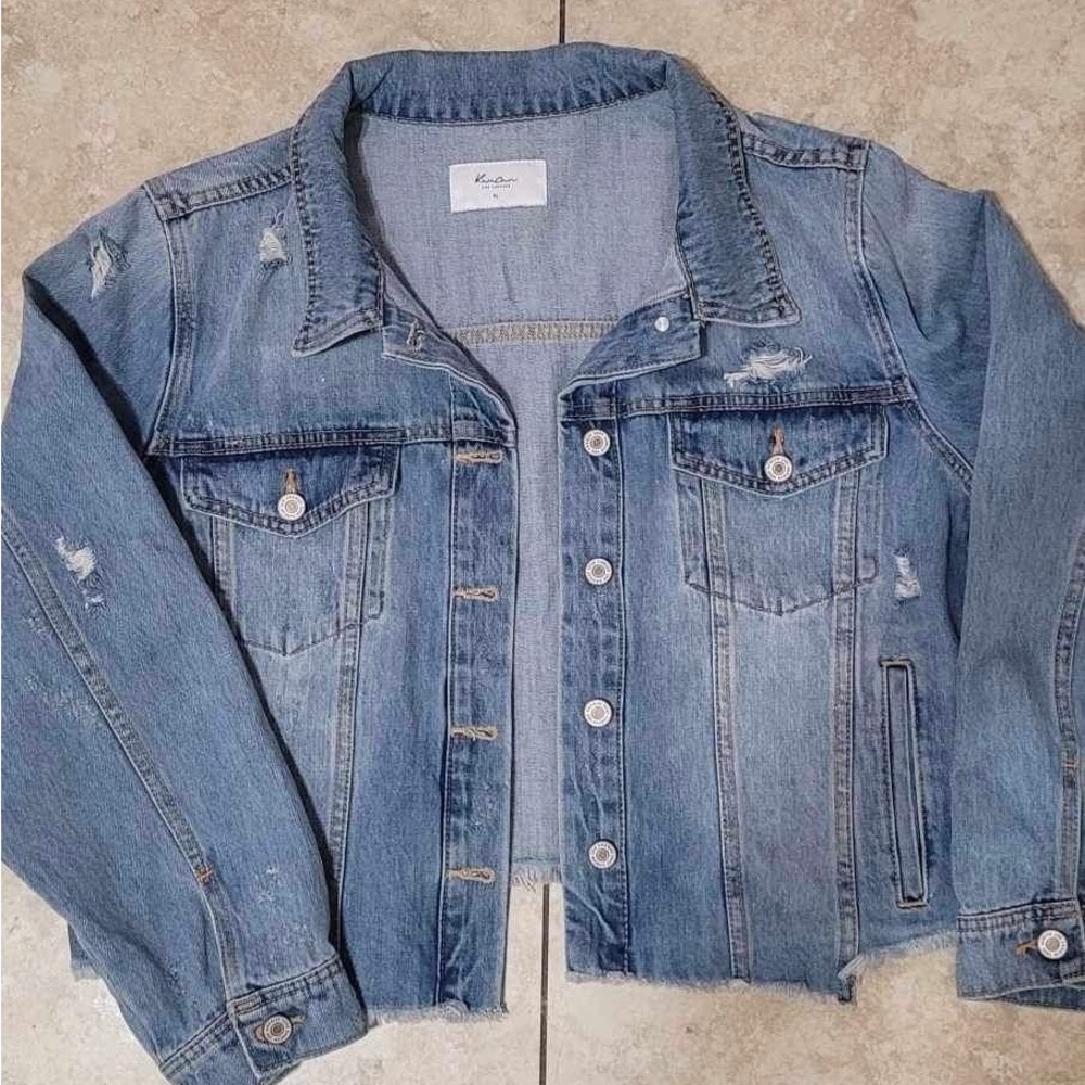 KanCan Jean jacket cropped